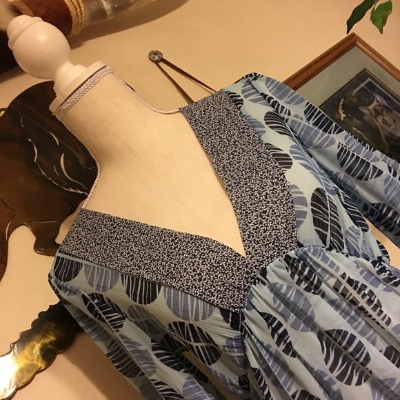 Susie Collection sheer tunic top dress M - Picture 2 of 10